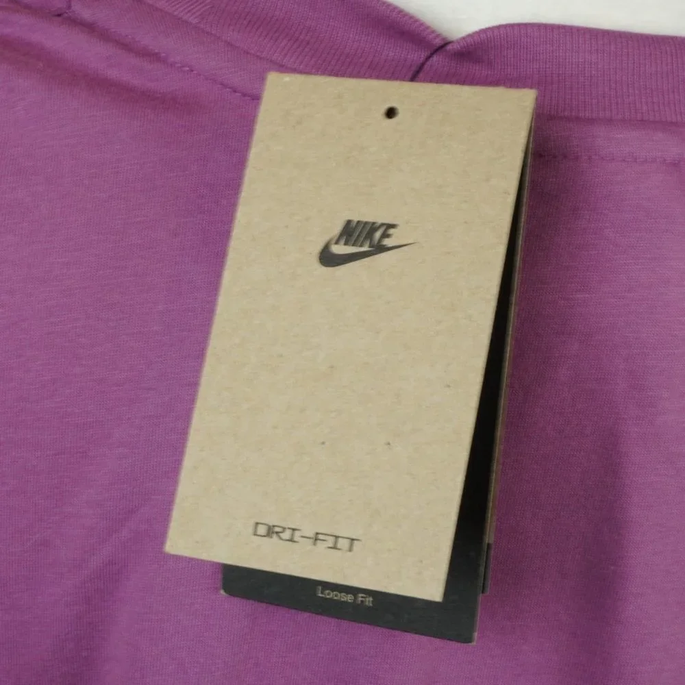 Nike NWT Purple Dri‎ Fit Loose Fit Sleeveless Top Size Large